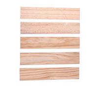 250mm Long Wooden Strips Wood Stick for Table Building 250 x 50 x 5mm