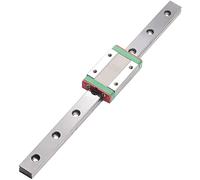250mm MGN12 Miniature Linear Rail Guide + MGN12H Sliding Block Linear Motion Guide Rail Slider Bearing Steel Carriage Block CNC 3D Printer Accessories