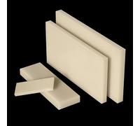 250mm x 250mm Beige ABS Reusable Reusable Sheet - Durable Anti-Static Flame Retardant Board(12mm-40mm) 1pc(40mm)