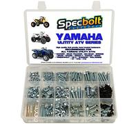250pc Specbolt Bolt Kit for Yamaha UTILITY ATV including all Grizzly Warrior Wolverine Big Bear Tracker Breeze Timberwolf Rhino YFM YTZ for Maintenance & Restoration using OEM Spec Fasteners for Quads