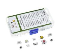 250PCS 10 Types Tactile Push Button Touch Switch Remote Keys Button Microswitch