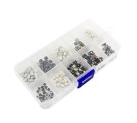 250Pcs 10 Types Touch Push Button Touch Microswitch Buttons Momentary Push Button Switches For Car Keys Enduring Car Remote Control Microswitch