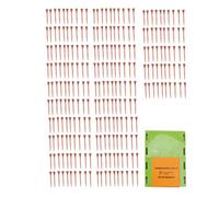 250Pcs Horseshoe Nails Copper Plated 51mm / 2.01in - High Tensile Strength, Precision Straight Shoeing Nails for Horse Care and Livestock Raising (E2)