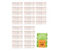 250Pcs Horseshoe Nails Copper Plated 51mm / 2.01in - High Tensile Strength, Precision Straight Shoeing Nails for Horse Care and Livestock Raising (E3)