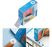 250Pcs Loose-Leaf Paper Hole Reinforcement Ring Label Stickers,Waterproof Self-Adhesive Hole Punch Reinforcement Stickers,Self-Adhesive Hole Punch Protector for Office School Home Supplies
