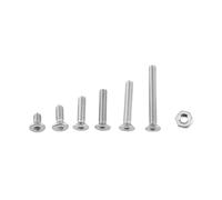 250pcs M2 Hex Socket Screws Bolt With Hex Nuts