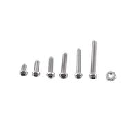 250pcs M2 Hex Socket Screws Bolt With Hex Nuts