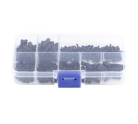 250PCS Nylon M2 Hex Female Standoff Column Spacer
