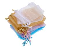 250pcs Organza Drawstring Bags 7x9cm Gift for Jewellery