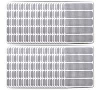 250Pcs Screen Patch Waterproof Strong Sticky for Home, Window Screen Tape Freely Cut Weep Hole Covers