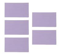 250Sheets Colorful Notecard Study Card for Writing, Purple