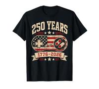 250th American Anniversary Retro Video Game Tee 1776-2026 T-Shirt