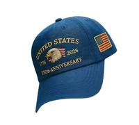 250th Anniversaries Hat - Adjustable Marine Corps 250th Commemorative Cap,Men Accessories for Birthday Celebration Hiking Travel Navy Camping Mowing Garden Beach