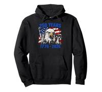 250th Anniversary 250 Year America Freedom Eagle Pullover Hoodie