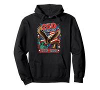 250th Anniversary 250 Year America Freedom Eagle Pullover Hoodie