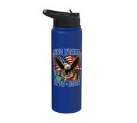 250th Anniversary 250 Year America Freedom Eagle Stainless Steel Insulated Water Bottle