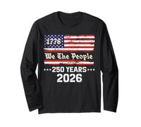 250th Anniversary America USA Birthday 2026 Long Sleeve T-Shirt