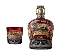 250th Anniversary Americans Whiskeys Decanter Set with Patriotic Designs for Collectors and History Enthusiasts FathersDay Irish Gift