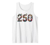 250th Anniversary Colonial Skeletons History Tank Top