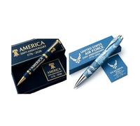 250th Anniversary Commemorative Pen Set - 10 Patriotic Designs In Gift Box, Collector‘s Edition & American Patriot Gift(Set c(2pcs))