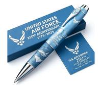 250th Anniversary Commemorative Pen Set - 10 Patriotic Designs In Gift Box, Collector‘s Edition & American Patriot Gift(U.S. Air Force(2pcs))