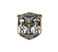 250th Anniversary Commemorative Pin,1775-2025 Marines Collectible Badge,Acrylic Emblem Lapel Button Brooches,Collection Gift for Veterans,Active Duty & Military Collectors, One Size, Acrylic, no