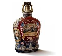250th Anniversary Commemorative Whiskey Bottle, America “we The People” Heritage Whiskey Glass, Whiskey for Liquor Scotch Bourbon or Wine (1 Pcs Bottle)