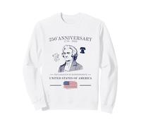 250th Anniversary Declaration Of Independence American Flag Sweatshirt