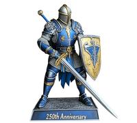 250th Anniversary Freedom Commemorative Ornament Symbolizing Dreams Desktop Sculpture Home Collectible (C, 30cm)