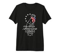 250th Anniversary Labrador Retriever America 250 Premium T-Shirt