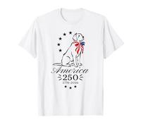 250th Anniversary Labrador Retriever America 250 T-Shirt
