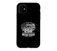 250th Anniversary US Fighter Jet 1776 2026 Patriotic Freedom Case for iPhone 11