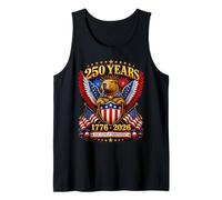 250th Anniversary USA Capybara Patriotic July 4th Tank Top