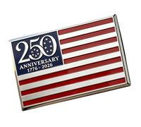 250th Car Emblems,Metal SUV Sticker For 1776-2026 Anniversaries- US Flag 3D Car Emblem Sticker - for Veteran Truck SUV RV Daily Commuting Travel 4th of July