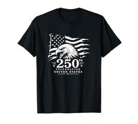 250th Celebration United States Eagle Flag Patriotic America T-Shirt