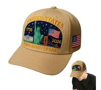 250th Commemorative Trucker Cap | 1776-2026 Adjustable Print Item for Men Women Adults