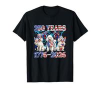 250th Freedom 1776-2026 4th of July Three Cute Poodles T-Shirt
