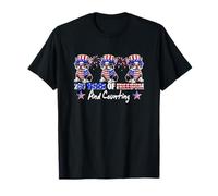 250th Freedom and Counting 4th of July Boston Terriers T-Shirt