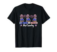 250th Freedom and Counting 4th of July Three Cute Dobermans T-Shirt