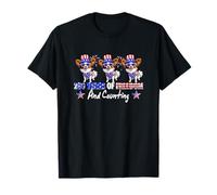 250th Freedom and Counting 4th of July Three Cute Papillons T-Shirt