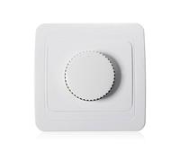 250V 16A German French European Standard Dimmer Switch 81x81 Panel EU Dimmer Rotary Switch Wall Socket