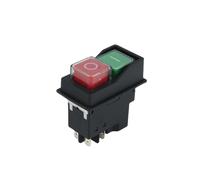 250V 16A Waterproof Magnetic on Off Switch KLD28 4 Pin Start Stop Magnetic on Off Switch for Workshop Machines