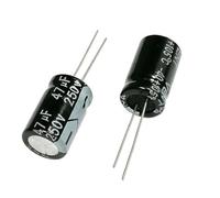 250V 2.2-47UF 13x21mm Aluminum Electrolytic Capacitor 20Pcs(250v2.2uf 6x12 10pcs)