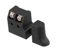 250V 6A Speed-Regulating Trigger Switch for Electric Drill, Planer & Circular Saw - Lock-On or Self-Reset for SPST Power Tool Switch, Plastic Hous(SELF Rest)