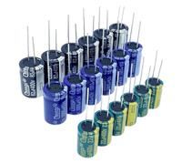 250V Aluminum capacitor 1uF 2.2uF 3.3uF 4.7uF 6.8uF 10uF 22uF 33uF 47uF 68uF 100uF 220uf(250V 220UF 100PCS)