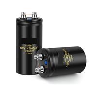 250V2200UF 50x80 MFD Aluminum Screw Audio Filtering Electrolytic Capacitor 105℃ CD136 Bolt Capacitors 22000UF MQXFCZUX