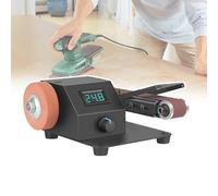 250W Bench Belt Sander with Adjustable Sanding Arm and Seven-Level Speed Adjustment, Perfect for Various Sanding Applications