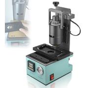 250W Hot Melt Glue Dispensing Machine, 10/30ML Semi-Automatic Glue Drip Machine, with Thermostat and Barometer&Foot Switch, Rotating Heating Head, for Electronic Components