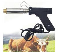 250W Portable Livestock Dehorner, High-Speed Saw Blade, Comfort Handle, Removable Copper Head, Includes Carry Case for Calves, Lambs, Small Animals