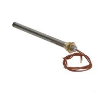 250W Stainless Steel Heating Element Pellet Stove Ignition Rod Measuring 9.9mm Diameter by 150mm Length, Compatible with 3/8 Inch Thread Connection at 230V Power Supply